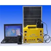 Portable solar home power system